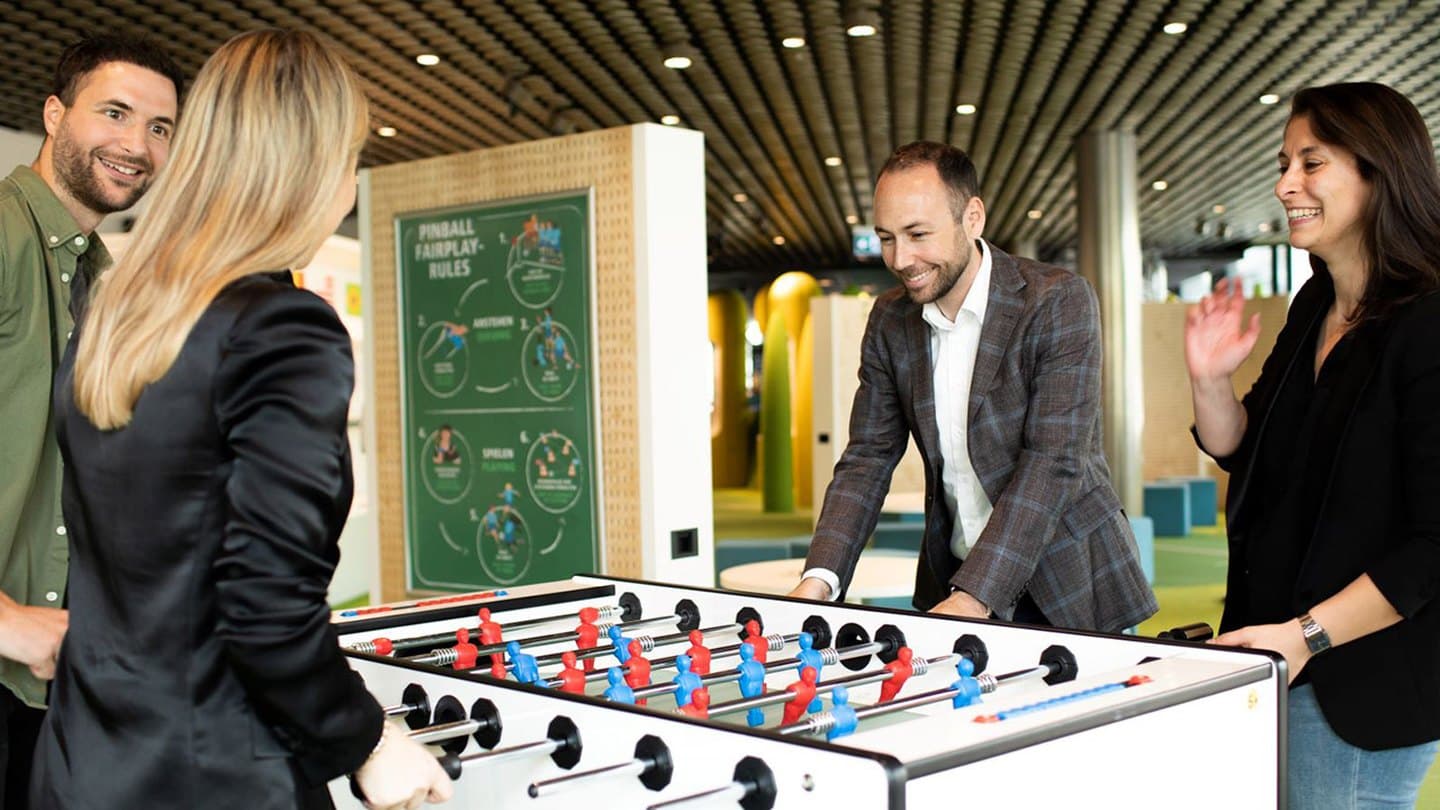 FIFA Museum Zürich table football team event